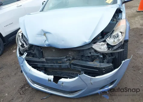 2012 Hyundai Elantra Gls (Ulsan Plant) from USA, damaged, VIN KMHDH4AE3CU454201